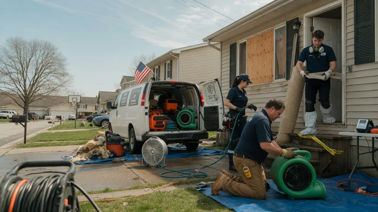 Water Damage Restoration in West Leisenring, PA near me